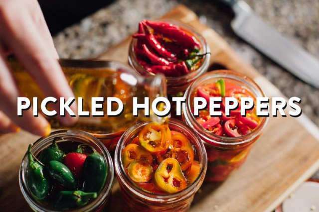 Pickled Hot Peppers Rural Messenger